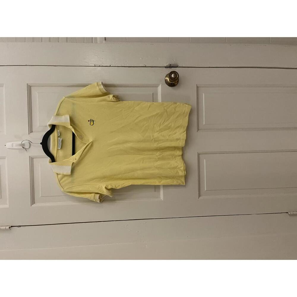 Ladies Medium Yellow Polo Shirt by Masters Collection